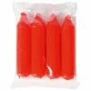 Null Idena 4 Adventskerzen Rot 10x2,2cm, Wachs, 9.9x11.3x2.7 25 Stück