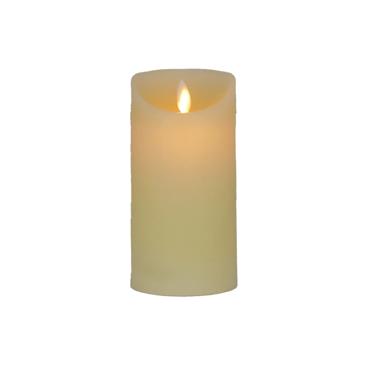 Null LED Echtwachskerze Warmweiß 6 Stunden Timmerfunktion H 12 Cm Bewegliche Flamme – Bild 2