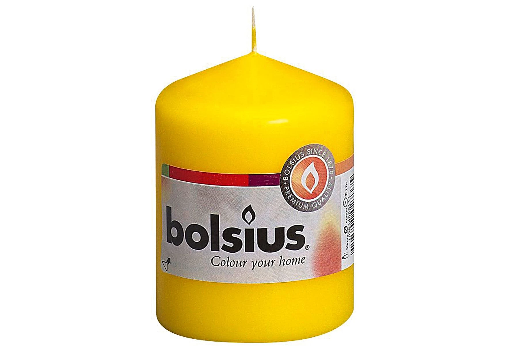 Null Bolsius Stumpenkerze 80/60mm Cellophaniert 1 Stück – Bild 2