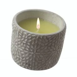 Null Duftkerze Citronella Betonkerze Zitrone Mückenschutz Anti Mückenkerze Gelb