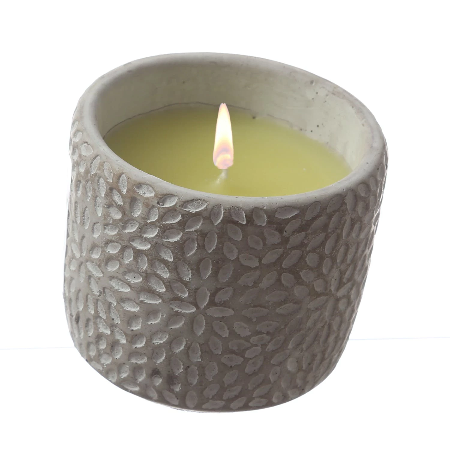 Null Duftkerze CITRONELLA Echtwachs In Tonschale 3 Dochte Gegen Stechmücken Rosa – Bild 7