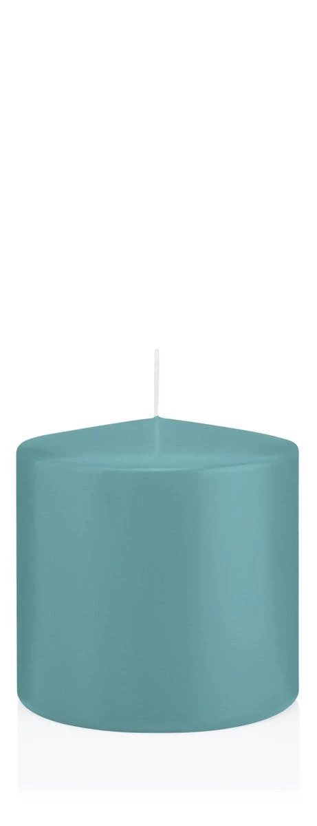 Null Stumpenkerzen Türkis Weihnachten 100 X Ø 60 Cm 36 Stunden Brenndauer – Bild 6