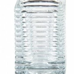 Null Kerzenglas Für Refill Kerzen / Teelichteinsatz, Transparent, 72x72 Mm/H 98 Mm, 1 Stück