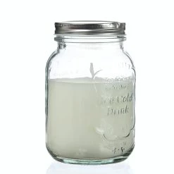 Null Duftkerze Citronella Im Glas Mit Deckel Transparent Echtwachs Mückenschutz