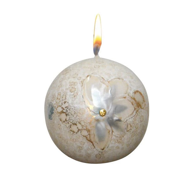 Null Osterkerze Kugelkerze "Schmetterling" Rosenholz Ø 80 Mm, Designerkerze Ostern, Frühling, Sommer – Bild 6