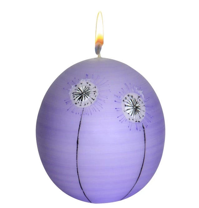 Null Osterkerze Kugelkerze "Grashüpfer" Hellgrün Ø 100 Mm, Designerkerze Ostern, Frühling, Sommer – Bild 7