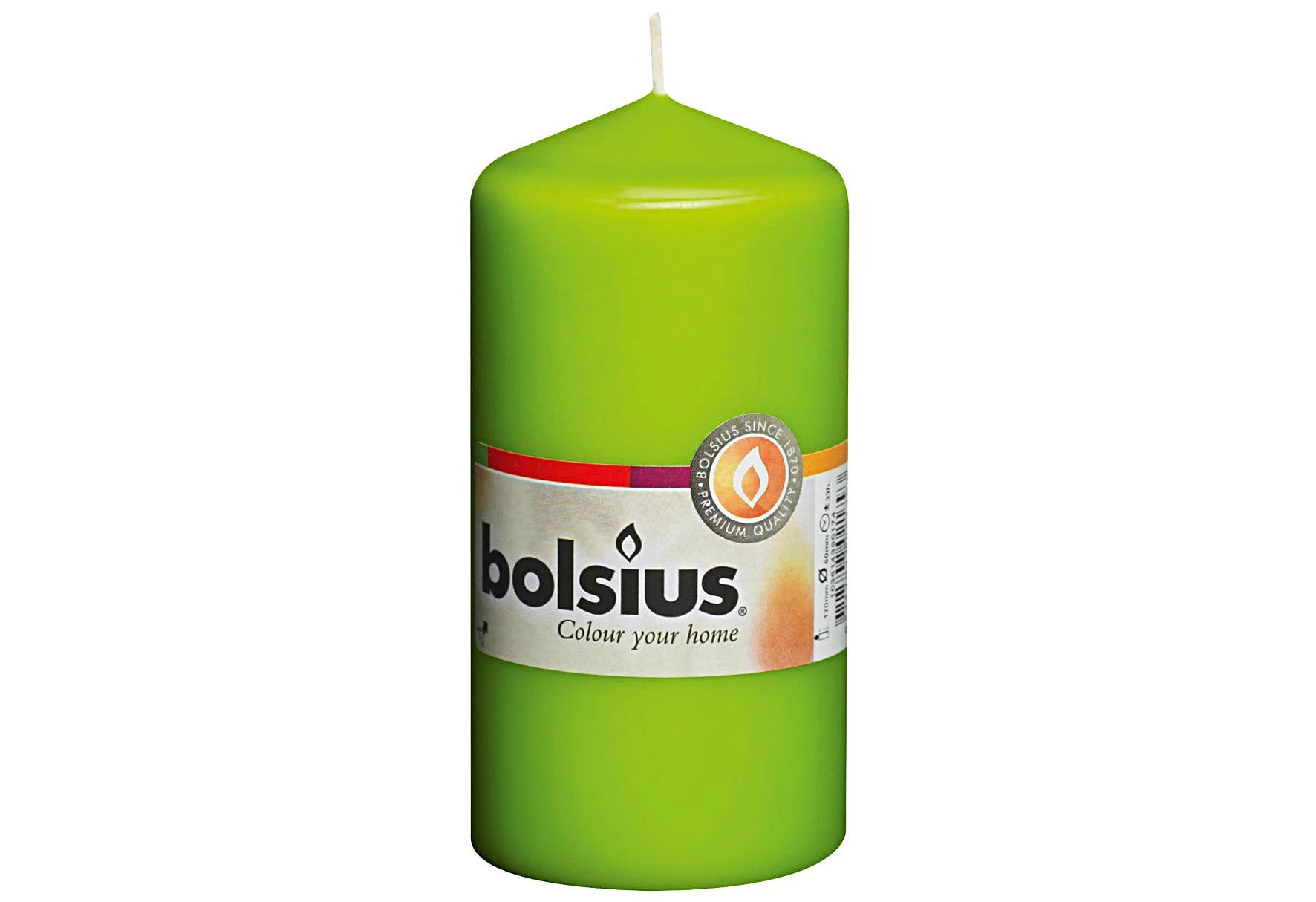 Null Bolsius Stumpenkerze 80/60mm Cellophaniert 1 Stück – Bild 3