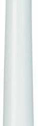 Null 100x Leuchterkerzen Ø 22 Mm Höhe 25 Cm Weiß