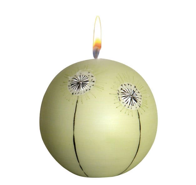 Null Osterkerze Kugelkerze "Schmetterling" Rosenholz Ø 80 Mm, Designerkerze Ostern, Frühling, Sommer – Bild 7