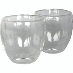 Null Zellerfeld Trendmax 2er Set Teegläser Thermoglas Kaffeegläser Doppelwand 250ml