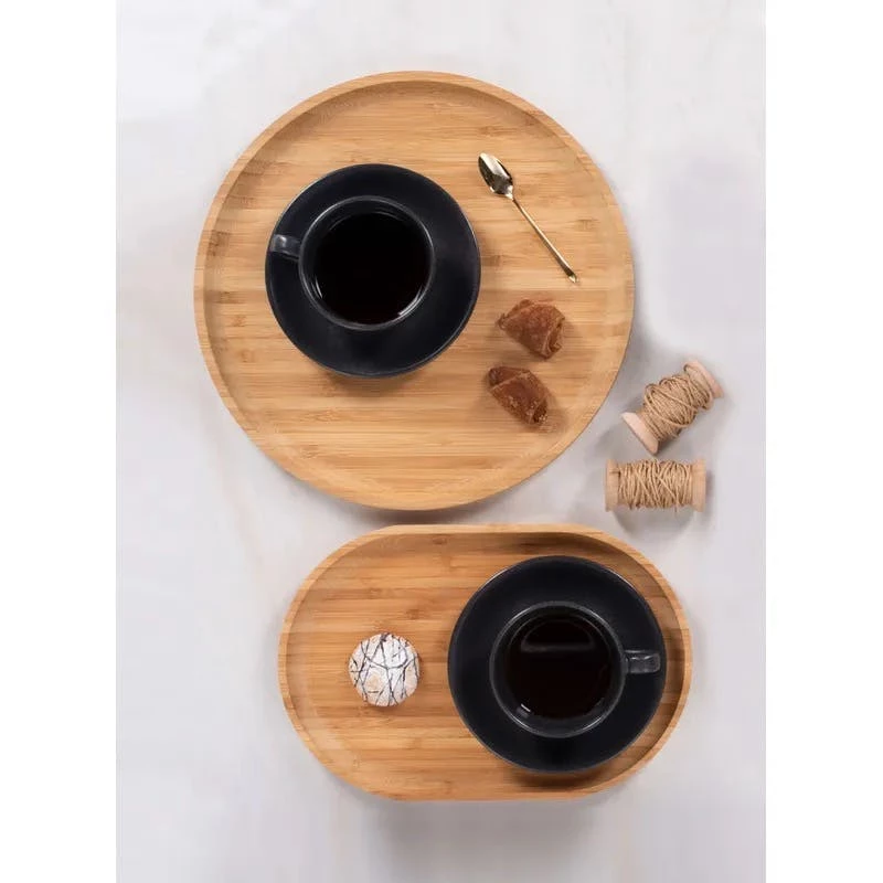 Null Untertasse Coal Elegant ø16cm Schwarz (24 Stück) – Bild 7