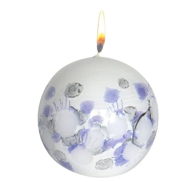 Null Osterkerze Kugelkerze "Grashüpfer" Hellgrün Ø 100 Mm, Designerkerze Ostern, Frühling, Sommer – Bild 6