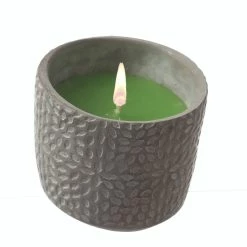 Null Duftkerze Citronella Betonkerze Zitrone Mückenschutz Anti Mückenkerze Grün