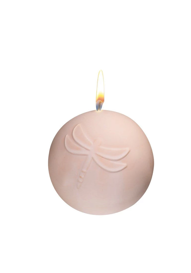 Null Osterkerze Kugelkerze "Schmetterling" Rosenholz Ø 80 Mm, Designerkerze Ostern, Frühling, Sommer – Bild 4